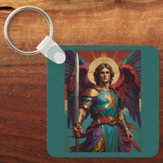 St Michael Archangel Keychain – カトリックの贈り物 キーホルダー