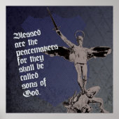 St. Michael Archangel Poster – 警察の盾 ポスター (正面)