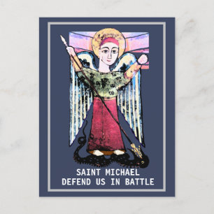 St Michael defend us ポストカード