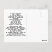 St Michael defend us  ポストカード (裏面)