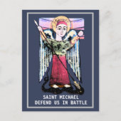 St Michael defend us  ポストカード (正面)