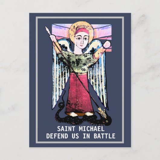 St Michael defend us  ポストカード (正面)