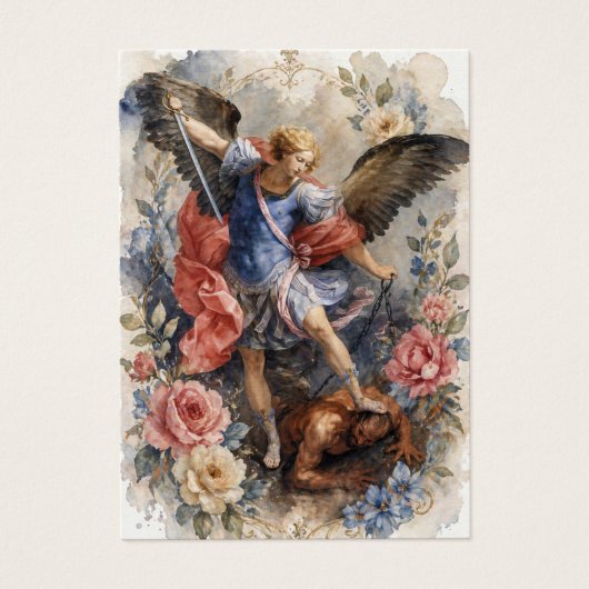 St. Michael Funeral Memorial Holy Prayer (正面)