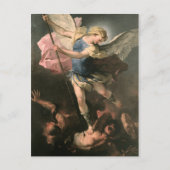 St. Michael, Luca Giordano (Fa Presto) ポストカード (正面)
