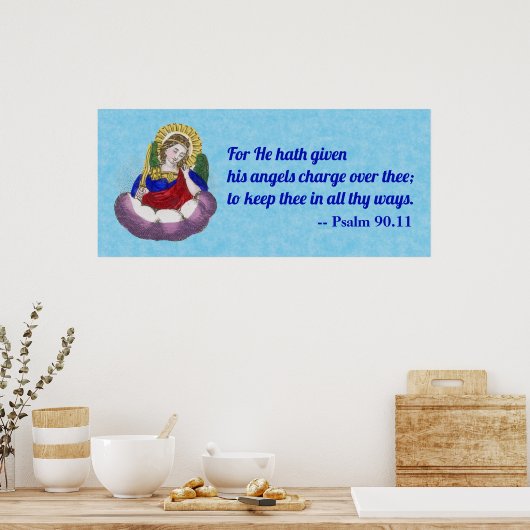 St. Michael (M 009)とPS 90.11引用文P2 ポスター (キッチン)