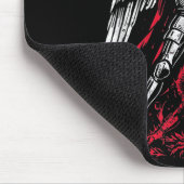 St Michael The Archangel Defeats Satan Catholic  マウスパッド (コーナー)