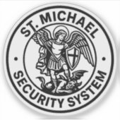 ST. MICHAEL THE ARCHANGEL PROTECTION シール (正面)