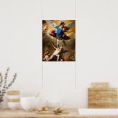 St Michael the Archangel Protector of Evil Poster ポスター (キッチン)