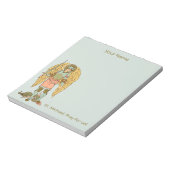St. Michael the Archangel (RLS 12) 5.5"x6" ノートパッド (回転)