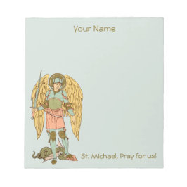 St. Michael the Archangel (RLS 12) 5.5"x6" ノートパッド