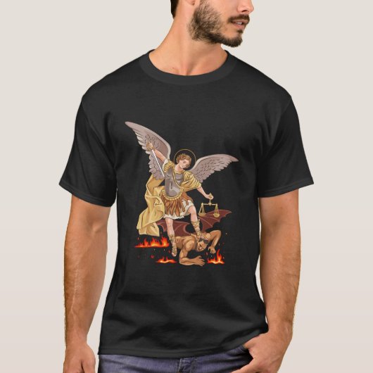 St Michael The Archangel Tシャツ (正面)
