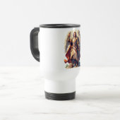 St Michael the Archangel Travel Mug トラベルマグ (正面左)
