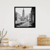 St. Michael's Church in Charleston, SC 1865 ポスター (キッチン)