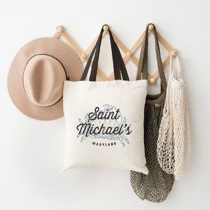 St. Michael's Maryland Vintage Logo トートバッグ