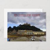 St. Michael's Mount in Cornwall ポストカード (正面/裏面)