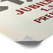 St Moritz Jubiläums-Rennwoche 1925 Switzerland ポスター (角)