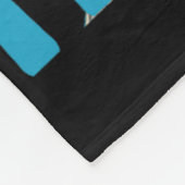 St. Moritz Skiing - Retro St. Moritz Ski  フリースブランケット (角)