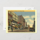 St., New Bedford, Massachusettsヴィンテージの購入 ポストカード (正面/裏面)