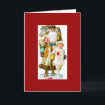 St. Nicholas and Child シーズンカード<br><div class="desc">Greeting Card -    St. Nicholas and Child</div>