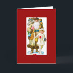 St. Nicholas and Child シーズンカード<br><div class="desc">Greeting Card -    St. Nicholas and Child</div>