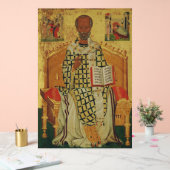 St. Nicholas of Myra Byzantine Orthodox Icon アクリルサイン (ウェディング)