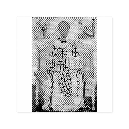 St. Nicholas of Myra Byzantine Orthodox Icon セルフインキングスタンプ (デザイン)
