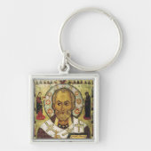 St. Nicholas Russian icon キーホルダー (正面)
