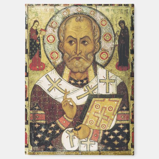 St. Nicholas Russian icon マグネット (正面)