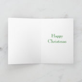 St_Nickクリスマスカードの待機中 シーズンカード (内部)