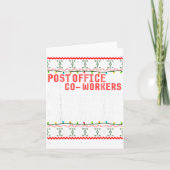 St Office Co Workers Are Like Christmas Lights The カード (正面)