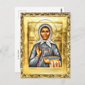 St. Olga of Alaska Orthodox Christian Icon ポストカード (正面/裏面)