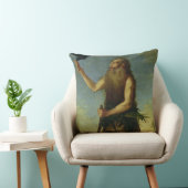 St. Onuphrius (キャンバスの油) クッション (椅子)