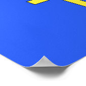 St Ouen flag ポスター (角)