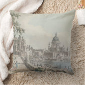 St. PのCanaletto著スケッチの部分のコピー、 クッション (ブランケット)