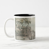 St. PのCanaletto著スケッチの部分のコピー、 ツートーンマグカップ (左)