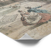 St. P.のCanalettoによるスケッチの一部のコピー ポスター (角)