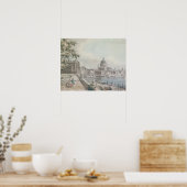 St. P.のCanalettoによるスケッチの一部のコピー ポスター (キッチン)