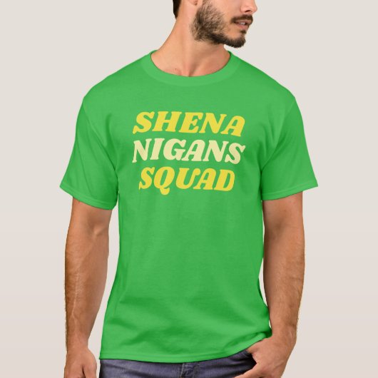 St Paddy Shenanigans Squad Tシャツ (正面)