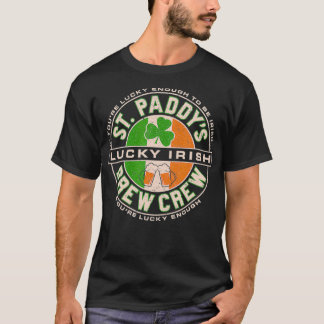 St paddys dayビール飲みパーティーアイルランド諺 tシャツ