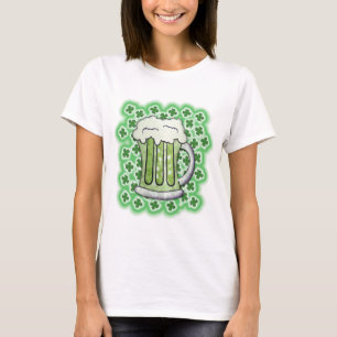 st paddys day・グリーン・ビール tシャツ