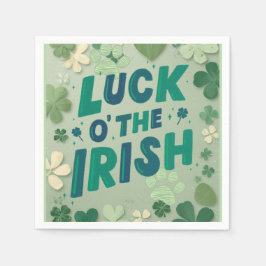 St Paddy's day cocktail Napkins スタンダードカクテルナプキン