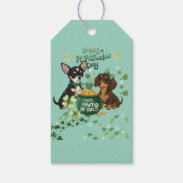 St Paddy's day "Pawt of Gold "   ギフトタグ