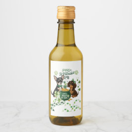 St Paddy's day "Pawt of Gold "   ワインラベル