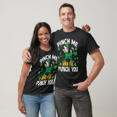 St Paddy's Day Pinch Me And I'll Punch You Irish L Tシャツ (ユニセックス)