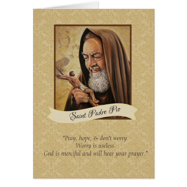 St. Padre PIOの司祭及びStigmatist (正面)