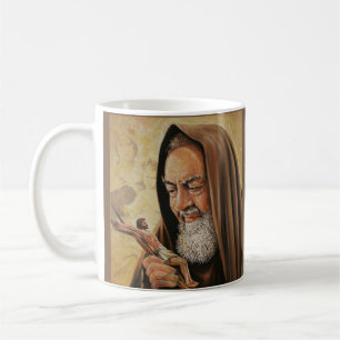 St. Padre PIOの司祭及びStigmatist コーヒーマグカップ