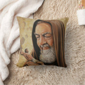 St. Padre PIOの枕-すばらしいギフト! クッション (ブランケット)