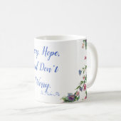 St. Padre PIOを祈って下さい、望んで下さい、及び心配しないで下さい コーヒーマグカップ (正面右)