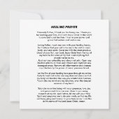 St. PADRE PIOカード カード (裏面)