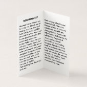 St. PADRE PIO Card (内部)